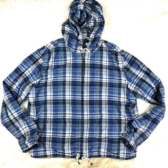 golf plaid hoodie